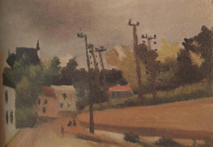 Henri Rousseau Sketch for View of Malakoff oil painting picture
